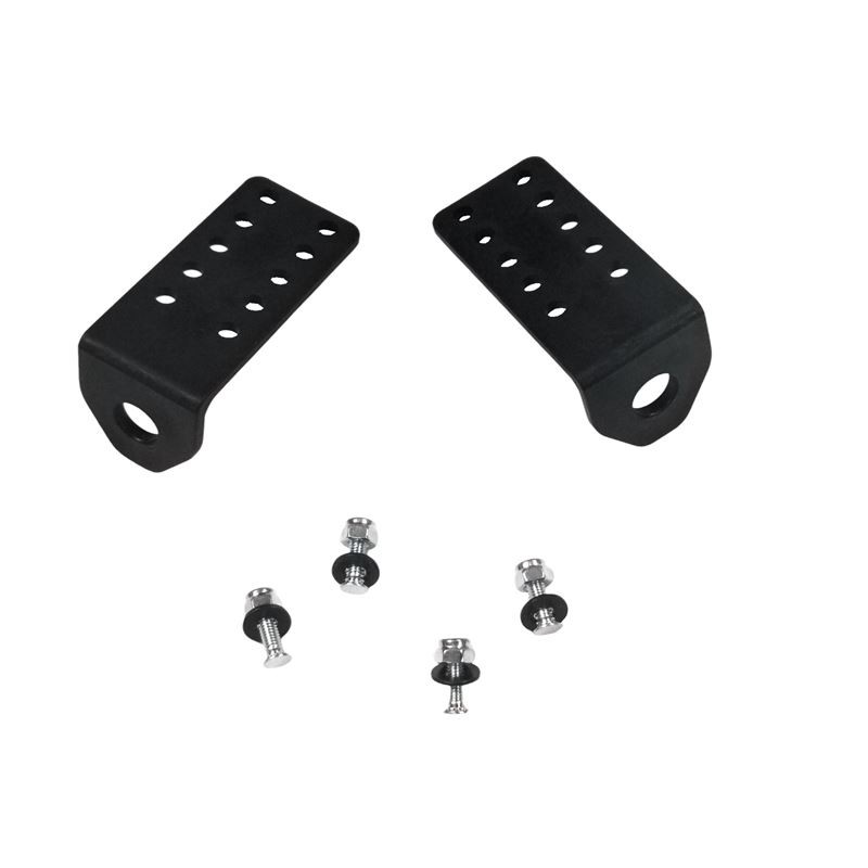 Paire de glissière pour clignotants adaptables